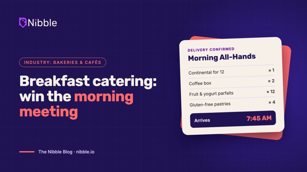 Breakfast catering for bakeries and cafés